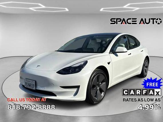 TESLA MODEL 3 2022 5YJ3E1EBXNF313094 image
